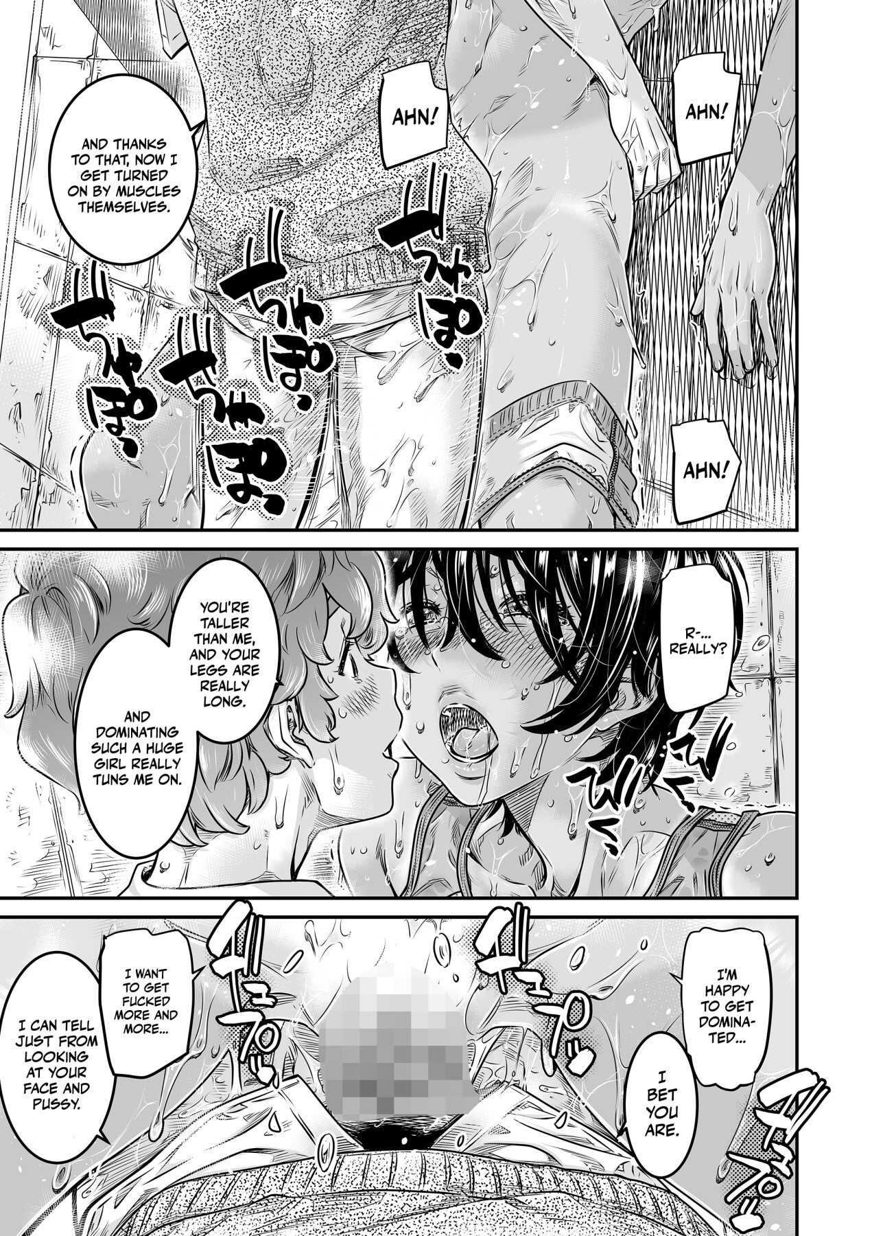 Hentai Manga Comic-A 175cm-Tall Track-and-Field Girl Wants To Run With Her Male Kouhai's Semen Inside Her-Read-24